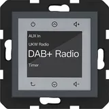 Hager Radio Touch DAB+ anthrazit matt