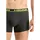 Head Herren Boxershorts im Pack - Basic, Baumwoll Stretch, einfarbig Anthrazit/Gelb XL