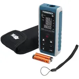 Ferrestock FSKLDM070 Laserentfernungsmesser bis zu 70 m, Lasermessgerät - White / Blue - One Size