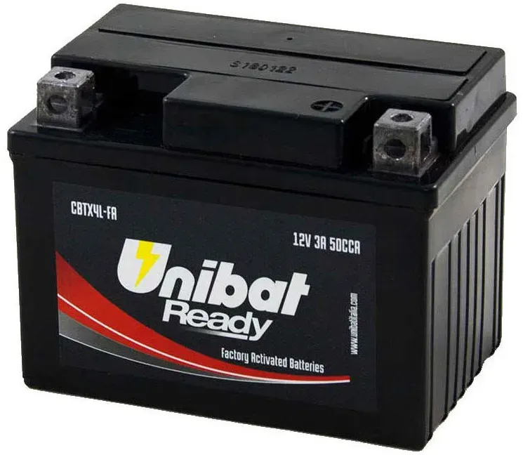 Unibat Batterie YTX4L-BS DIN: 50314 AGM wartungsfrei versiegelt