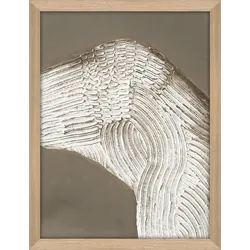 Gemälde RAW SHAPE 1 - bunt - BHT 52x72.80x2.80 cm