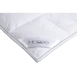 Home Affaire Daunenbettdecke HOME AFFAIRE "Moulle, Bettdecke 135x200 cm und 155x220 cm", weiß, B:135cm L:200cm, Bezug: 100% Baumwolle. Füllung: 90% Daunen, 10% Federn, Bettdecken, Bettdecken, Sommer oder Winter, Decke, Made in Germany, atmungsaktiv