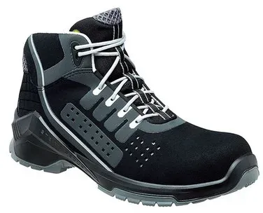 Sicherheitshalbstiefel VD PRO 1710 ESD, S1 SRC, schwarz/grau, NB, Größe 45 - schwarz - 45
