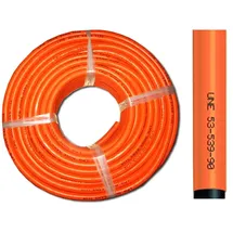 plasticos ferrando Gasschlauch 9 x 15 mm orange