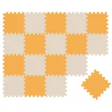 LittleTom 18 Teile Baby Kinder Puzzlematte ab Null - 30x30 Puzzle Spielmatte Krabbelmatte