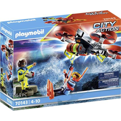 Playmobil® City Action Seenot: Taucher-Bergung mit Rettungsdrohne 70143