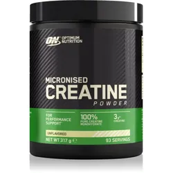 Optimum Nutrition Micronised Creatine Powder Kreatin-Monohydrat zur Unterstützung der sportlichen Leistung 317 g