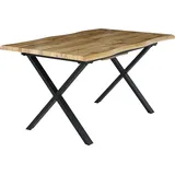 Jockenhöfer Ausziehbarer Esstisch BERGEN - braun