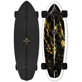 VOMI Surf Skateboards Pumping Carving Surfskate CX7 Truck (Federstrukturdesign, Flexibler) 7 Lagen kanadisches Ahornholz Deck, ABEC 11 Kugellagern, PU-Rad 70×51mm, Für Kinder Jugendliche Erwachsene,D