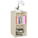 FineBuy Standregal Holz 30x60x30 cm Modern Regal Klein Holzregal Nischenregal