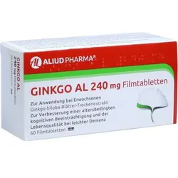 GINKGO AL 240 mg Filmtabletten 60 St