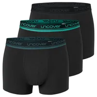 SCHIESSER Retro Short/Pant schwarz L 3er Pack
