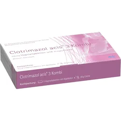 CLOTRIMAZOL acis 3 Kombipackung 1 St