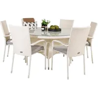 VCM ebuy24 Gartentisch | Balkontisch, Gartenmöbel-Set Volta 150 cm)