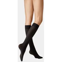 Kunert Super Control 40 Kniestrümpfe Damen 1 Paar Schwarz 35-38