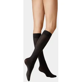 Kunert Super Control 40 Kniestrümpfe Damen 1 Paar Schwarz 35-38