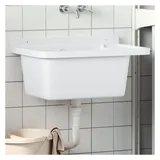 vidaXL Ausgussbecken Wandmontage 60 x 40 x 28 cm