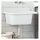 vidaXL Ausgussbecken Wandmontage 60 x 40 x 28 cm