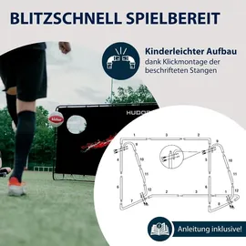 Hudora Fußballtor Trainer mit Torwand