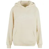 miss tee California Ladies Fluffy Hoody - Beige
