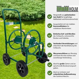 Trutzholm Schlauchwagen Basic 50 m Stahl grün