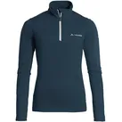 VAUDE Damen Livigno Halfzip II, dark sea uni, 40
