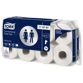 TORK Kleinrollen Toilettenpapier T4 Advanced 2-lagig 8 Rollen
