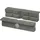 Brockhaus Schraubstockschutzbacke f.Backen-B.120mm m.Prismen PU BROCKHAUS
