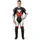 Dainese Laguna Seca 6 S26, Motorrad Lederjacke, schwarz-weiss-rot, Größe 52