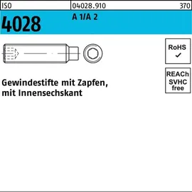 F. REYHER Nchfg. GmbH & Co. KG Gewindestift ISO 4028 M3 x 5 500 Stück