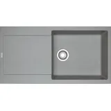 Franke Maris MRG 611-100 XL Steingrau + Druckknopfventil