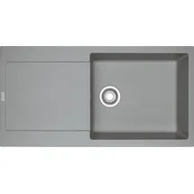 Franke Maris MRG 611-100 XL Steingrau + Druckknopfventil