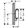 Hansgrohe ShowerSelect Comfort E Duschthermostat eckig für 2 Verbraucher Brushed Bronze 15572140