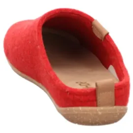 ROHDE Damen Pantoffeln Hausschuhe in Rot - 42