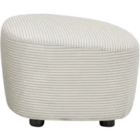 Set One by Musterring Hocker SET ONE 1450 Cord 54 x 41 x 57 cm Blau/Weiß