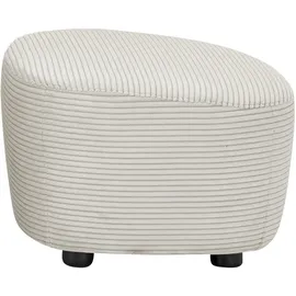 Set One by Musterring Hocker SET ONE 1450 Cord 54 x 41 x 57 cm Blau/Weiß