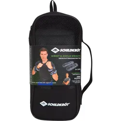 SCHILDKRÖT FITNESS GEWICHTSMANSCHETTE, 2x 1,0kg , (grey) im Carrybag, M-2022 KEINE FARBE
