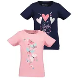 Mädchen T-Shirts Repeat MARKETPLACE 2er Pack M02 Azalee Ultramarin 92 92-98