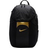 Nike Academy Team Sports backpack Unisex Adult BLACK/BLACK/MTLC GOLD COIN Größe Uni