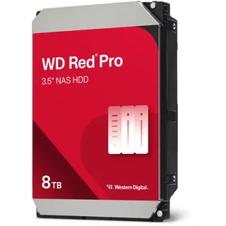 Western Digital WD Red Pro 8TB, 24/7, 512e / 3.5" / SATA 6Gb/s (WD8005FFBX)