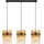 GLOBO GORLEY 3-flg. 20 cm rund gold