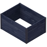 upyard Hochbeet MODERN schwarz Holz, B/H/L: ca. 60x40x80 cm, - schwarz