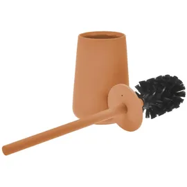 ZONE Denmark Toilettenbürste, Orange, Keramik, 10x37x10 cm, Badezimmer, WC Ausstattung, WC Bürstengarnituren