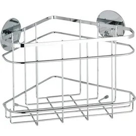 Wenko Eckablage Edelstahl, Turbo-Loc