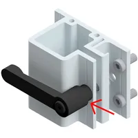 Hymer Klemmhebel für 2210+2211+2220+2221+2230+2231+2240+2241+6884, 2 Stück