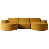 Altdecor Ecksofa in U-Form Corner Sofa Bett Eckcouch Couch
