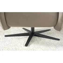 Wohnwert Funktionssessel Maxima Mikrofaser 87 x 120 x 97 cm Beige elektrisch