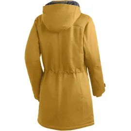 Maier Sports Lisa 2.1 Damen Mantel, atmungsaktiver Wintermantel, - gold