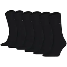 Tommy Hilfiger Herren Socken, 6er Pack - Men's Sock Classic, ECOM Schwarz 39-42