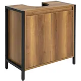SoBuy Waschbeckenunterschrank Vintage